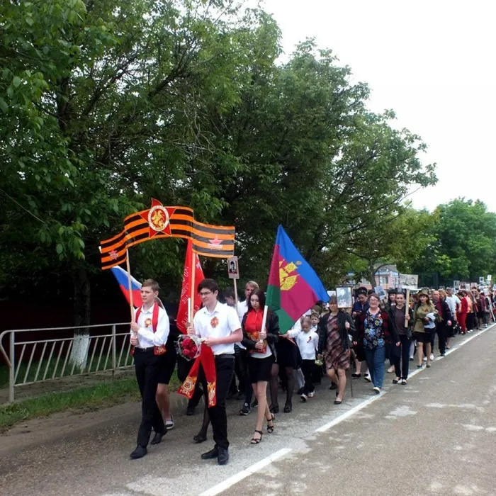Бессмертный батальон в Сукко